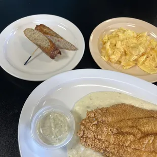 Catfish Breakfast &amp; Chicken Sausage Link