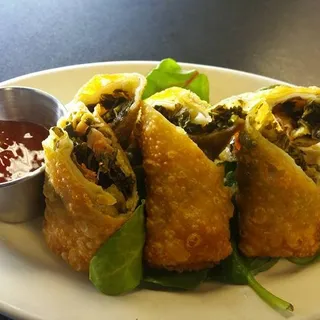 3 Pieces Collard Green Egg Rolls