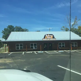 From the parking lot