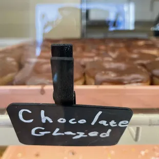 chocolate glazed doughnuts