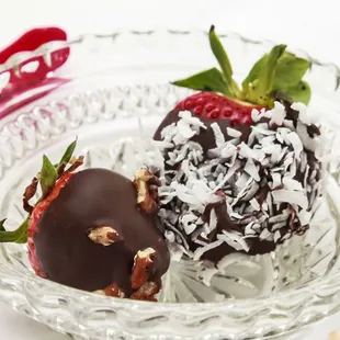 Come Taste Our Delightful Chocolate Covered Strawberries. We Offer Anniversary Packages, Massage Packages, and Romantic Picnic Baskets.