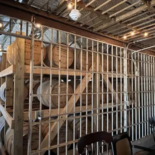 the inside of a building