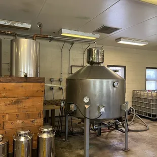 stainless steel tanks and barrels