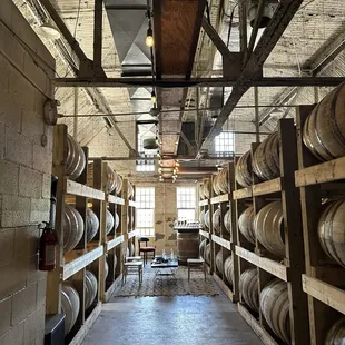 Barrel room