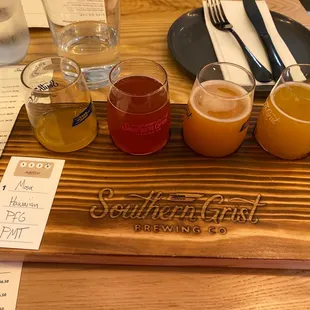 Beer flight