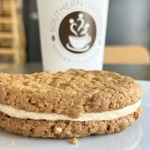 Nutter butter and coffee!!! Wow how fantastic!