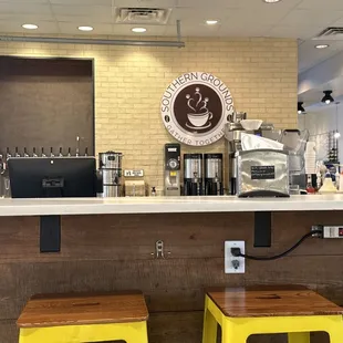 The coffee bar