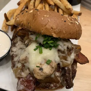 Southern Grounds House Burger