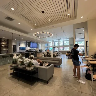 Inside
