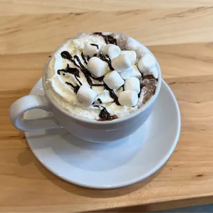 Delicious hot chocolate