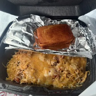 Baked Spaghetti W/ Cheese