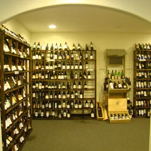 a wine cellar