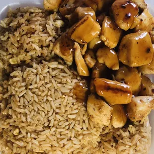 Chicken without veggies