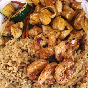 Combination Chicken &amp; Shrimp
