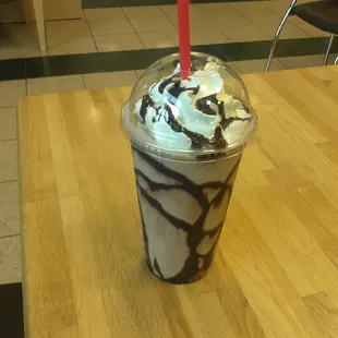24 oz. Almond Joy blended drink. $4.75 7/28/14