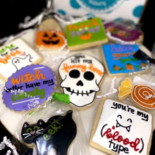 Halloween cookies