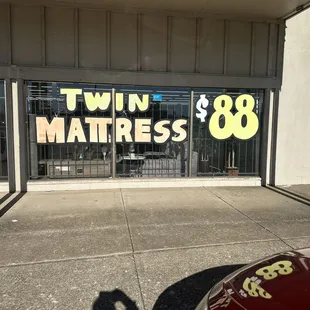 Twin mattress $88
