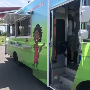 Order view of the truck