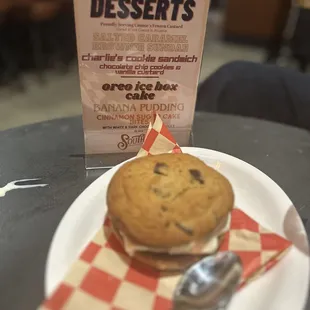 Charlie&apos;s Cookie Sandwhich