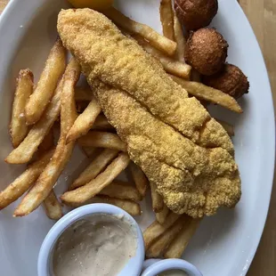 Catfish &amp; fries