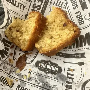 Coconut Banana Bread, I think? Tastes like a cloud.