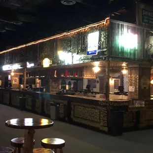 the interior of a restaurant