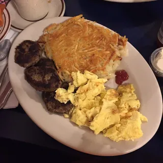 Turkey Sausage And Eggs