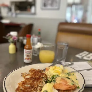 Nova Scotia Benedict w/ fresh jalapeños.