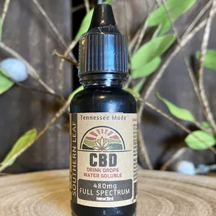 480mg Full Spectrum drink drops.