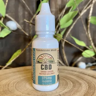 375mg CBD drink drops.