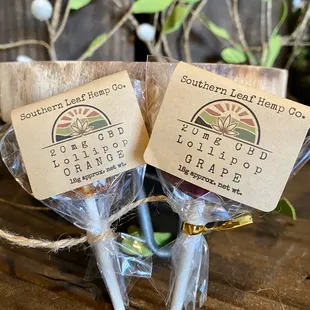 We have a huge selection of CBD lollipops.