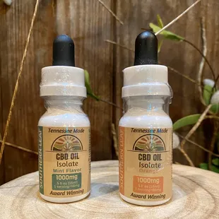 Flavored Isolate oils.