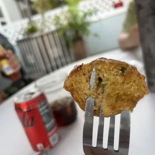 Inside the Hush Puppies.