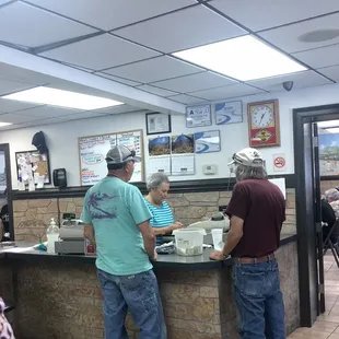 View point from right inside front door