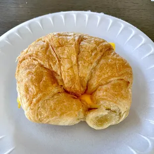 Egg &amp; Cheese Croissant Sandwich