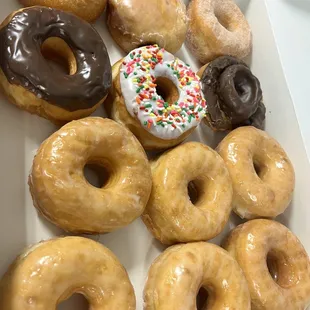 a variety of doughnuts