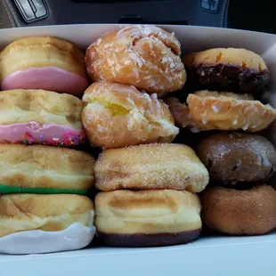 a box of doughnuts