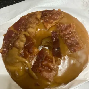 Bacon Maple Donut