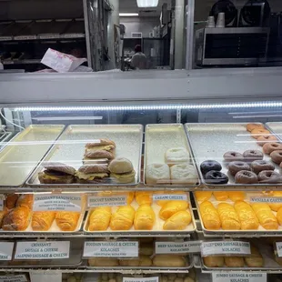 a variety of pastries