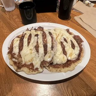 Cinnamon Roll Pancakes