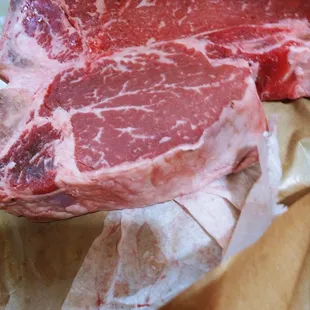 Nice porterhouse for the grill