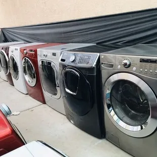 LG, Samsung, Whirlpool, Maytag Front Load washers