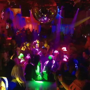 people dancing at a party