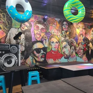 One of the stages
