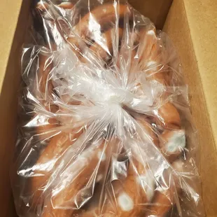 a box of pretzels