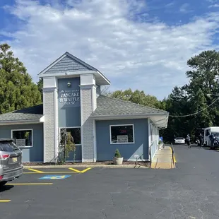 The building...