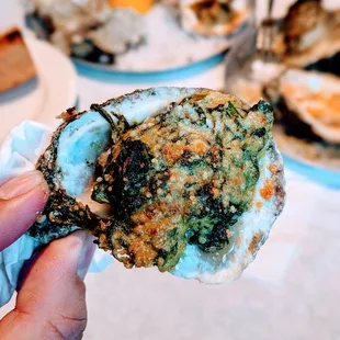 Oysters Rockefeller