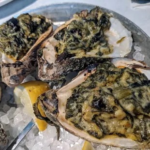 Oysters Rockefeller