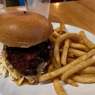 Hot chicken sandwich