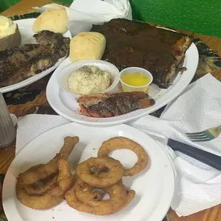 Our table partners plates they looked sooo good I took a picture of theirs too  yummy